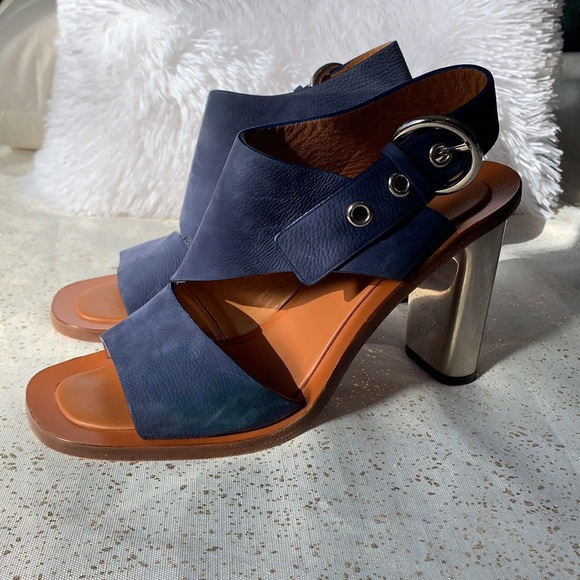 Authentic Celine suede bam bam heels - Picture 1 of 13